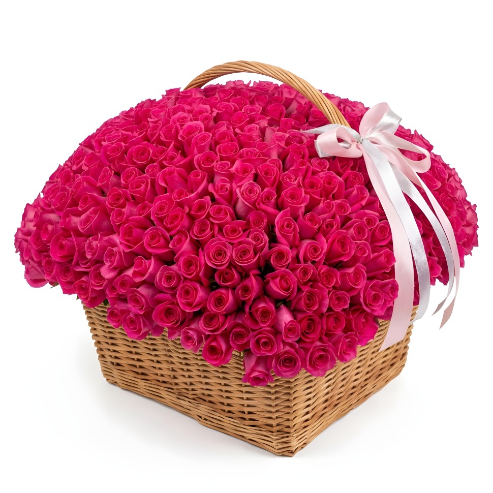 The Royal 500 Rose Basket
