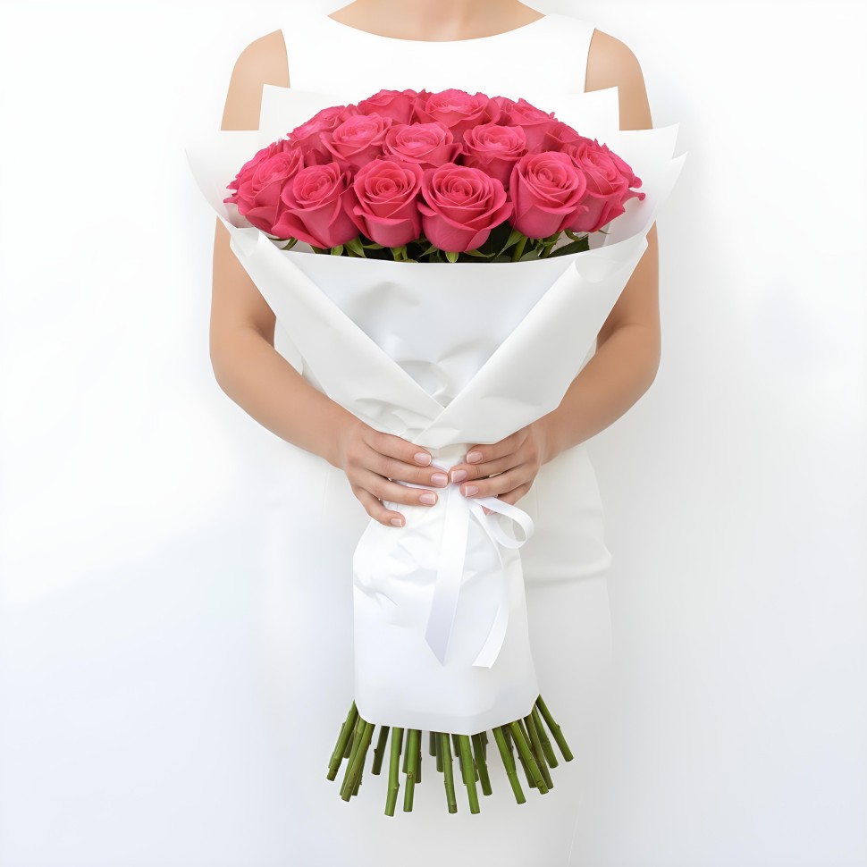 Pink Floyd Roses Bouquet (12–48 Stems)