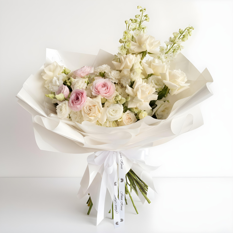 Pure Mercy Hand Tied Fresh Flower Bouquet